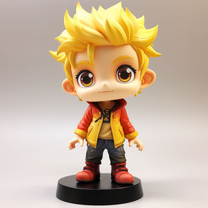 Figurine en PVC, jouet de collection, personnage de dessin animé personnalisé, produits dérivés d'animation unisexe, articles finis - Product Image 2