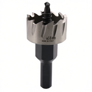 Scie cloche HSS Ttake 38 mm fabriquée en Italie pour le perçage du bois et du métal - Product Image 2