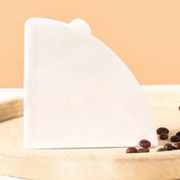 Accessoires pour café, filtres en papier coniques V-Filter, portables, écologiques, de haute qualité, filtres à café jetables