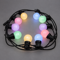 Guirlande lumineuse LED étanche IP65 12V/24V 50mm UCS2904 RGBW pour décorations de festivals et de fêtes