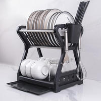 Produit phare : Égouttoir de rangement de vaisselle de cuisine pour plan de travail, support de rangement pour accessoires de cuisine, 10 pièces