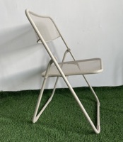 Chaises pliantes empilables robustes blanches | pour banquet d'événement et mariage | Capacité de 300 livres