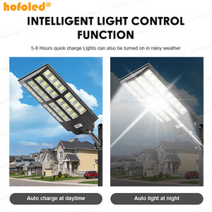 Lampe Solaire Hofoled à Haut Lumen <span class=keywords><strong>IP65</strong></span>, Lampadaires Solaires à <span class=keywords><strong>LED</strong></span> d'Extérieur Tout-en-Un Intégrés 3000W 8000W - Product Image 3