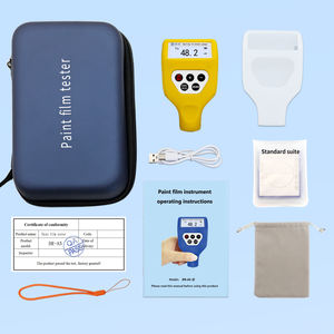 Medidor de Espesor de Pintura <span class=keywords><strong>DR</strong></span>-A5, Apto para Recubrimientos Metálicos/No Metálicos, Herramienta de Medición para Detallado Automotriz con Almacenamiento de Datos - Product Image 6