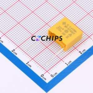 Condensador de Seguridad SMQP104K350XXC3B10150, Componente de Montaje en Orificio (THT), P=10mm 100nF 10% 350V X2 - Product Image 1