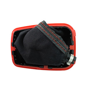 Funda Protectora para Palanca de Cambios para Volkswagen Bora, Negra y Gris, con Acabado de Cuero, Repuesto 1J0 711113 - Product Image 4