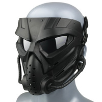 Offre Spéciale Sports de plein air masque tactique intégral CS Paintball lunettes à gaz PC matériel Logo personnalisé cyclisme Ski masque de protection