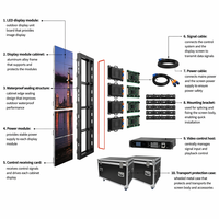 Panel de Pantalla LED IP65 para Video Wall, Fondo de Escenario, Módulo de Pantalla Gigante
