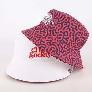 Gorra de Pescador Personalizada con Logotipo, de Alta Calidad, con Estampado de Lujo, Reversible, de Doble Cara, para Verano, Casual - Product Image 1