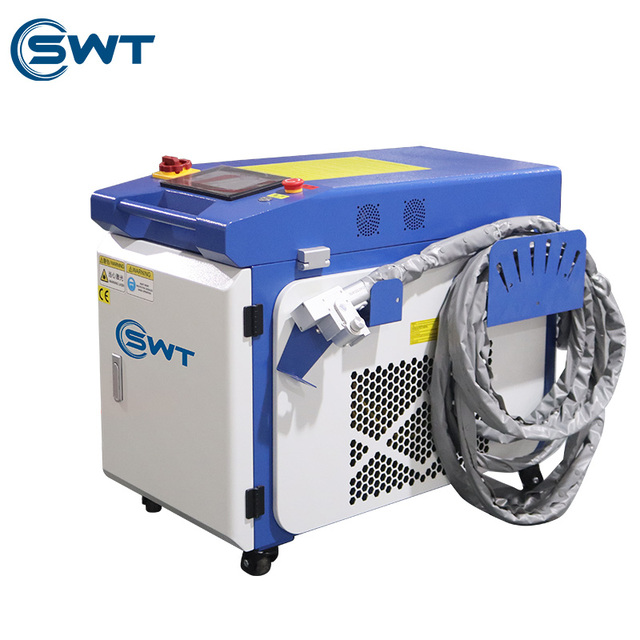 Portable 3000W 6KW Laser Cleaning Machine Small Handheld Fiber Laser for Rust Removal on Metal Stainless Steel Stone Material