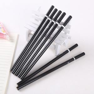 Crayon anti-morsure en bois noir <span class=keywords><strong>de</strong></span> haute qualité, vente en gros, pour étudiants, écriture, art, peinture, idéal pour un cadeau - Product Image 1