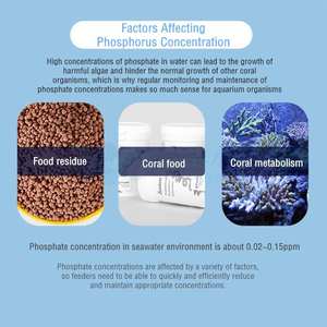 Kırmızı Deniz Yıldızı PR-80/100/150 Fosfat Giderici Filtre Reaktör Odası, Deniz Mercanları Tuzlu Su Akvaryumu için PO4'ü Adsorbe Eder - Product Image 3