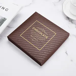 Luxury Foldable Cardboard Empty Chocolate Box Wholesale Cupcake Sweet Paper Boxes Cookie Gift Boxes