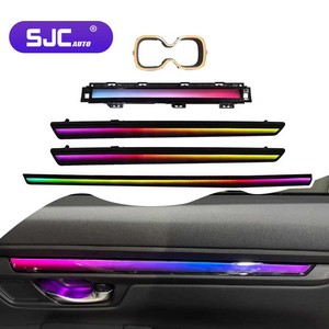 Système d'éclairage intérieur dynamique LED 64 couleurs SJC pour <span class=keywords><strong>Honda</strong></span> <span class=keywords><strong>CRV</strong></span> 2023-2025 – Éclairage d'ambiance automobile Symphony - Product Image 1