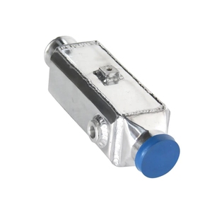 Intercooler <span class=keywords><strong>universel</strong></span> 5 pouces x 6/8/10/12 eau-air pour turbocompresseur, échangeur de chaleur, radiateur, peinture noire laquée - Product Image 4