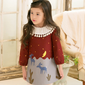 Robe de soirée pour enfants, dernière collection OEM, robe décontractée pour enfants - Product Image 1