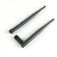 Antenne double bande Wi-Fi 2,4 GHz et LoRa 433/868/920 MHz, type « Rubber Duck », 3 dBi, connecteur SMA mâle pour module sans fil de passerelle IoT