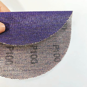 Produttori di maglia abrasiva disco di ricambio 80 griglie carta vetrata da 6 pollici a maglia dischi per levigatura auto - Product Image 6