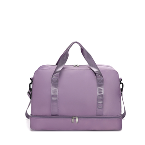 Sac de sport et de voyage pour yoga et activités de plein air avec compartiment sec/humide, grande capacité, sac à bandoulière, sac de bagages - Product Image 2