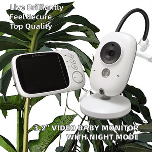 <span class=keywords><strong>Meilleur</strong></span> vendeur : Moniteur bébé intelligent Smart Sound Crying VB603, sans Wi-Fi, vision nocturne infrarouge, vidéo en direct - Product Image 3