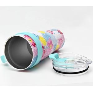 Tùy Chỉnh Thiết Kế Đầy Đủ In Ấn Thép Không Gỉ 40Oz Cốc Chân Không Cách Nhiệt Du Lịch Mug Với Rơm Nắp Với Xử Lý - Product Image 6
