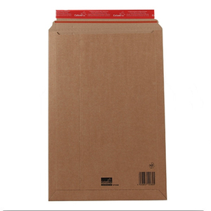 Bán buôn tùy chỉnh phẳng mở rộng tái chế sóng kraft giấy các tông bưu phẩm Thư Phong bì với Tear sọc - Product Image 6