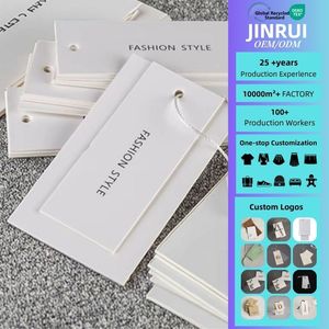 Etiquetas Colgantes de Lujo para Ropa, Ecológicas, de 800g, Personalizadas con Impresión de Logotipo de Marca - Product Image 1