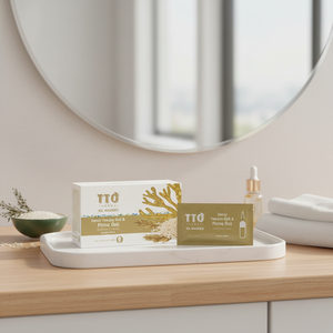 Masque facial apaisant TTO à l'argile et aux extraits d'algues thermiques, 12 pièces, nettoyage en profondeur aux herbes, niacinamide, resserrement des pores, renouvellement cutané - Product Image 3