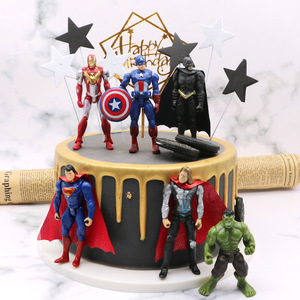 Khuyến mãi nóng 6 món đồ chơi mô hình nhân vật hành động mini Marvel's <span class=keywords><strong>Avengers</strong></span> 10cm bằng nhựa PVC dành cho trẻ em, siêu anh hùng, đồ chơi mô hình quảng cáo - Product Image 6