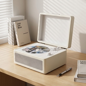 <span class=keywords><strong>Lecteur</strong></span> <span class=keywords><strong>CD</strong></span> Rétro Transfrontalier Multifonctionnel USB TF Qualité Sonore Portable <span class=keywords><strong>Mini</strong></span> Cadeau 10W de Puissance - Product Image 4