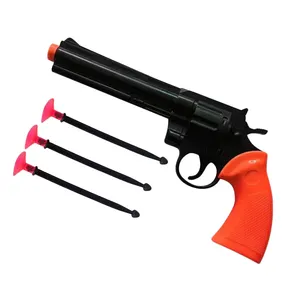 Prodotti di vendita caldi 2024 più economico ragazzo sicurezza in plastica soft bullet gioco di plastica Revolver in plastica giocattolo pistole juguetes para los ninos