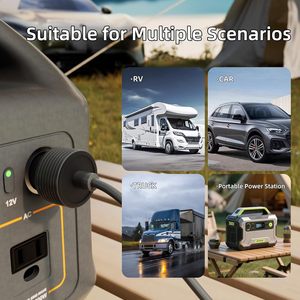 Adaptateur allume-cigare Daiertek Starlink Gen 3, entrée 10V-36V, sortie 57V 4.5A, 18AWG, électronique automobile portable - Product Image 6