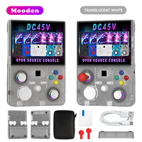Console de jeu portable rétro Linux DC45V en gros Mooden |   Console de jeu portable mini avec écran large de 4,5 pouces, Wi-Fi intégré