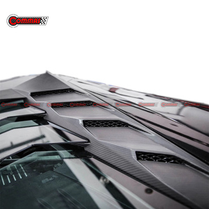 Couvre-capot arrière en fibre de carbone de style MSY pour Lamborghini Huracan LP580 LP610 LP640 - Product Image 2