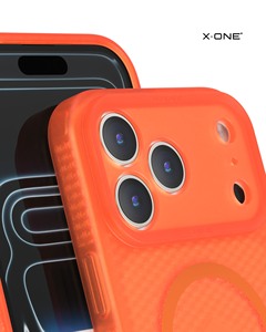 X.ONE Nouvelle <span class=keywords><strong>coque</strong></span> de téléphone portable en TPU <span class=keywords><strong>bordeaux</strong></span>, antichoc, magnétique, étanche, compatible avec la charge sans fil, pour 18 Pro Max/17Plus - Product Image 3