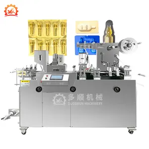 DPP-160 Commercial Food Industrial Candy Chocolate Milk Tablet Custom Mold Aluminum-plastic Blister Pack Seal Machine