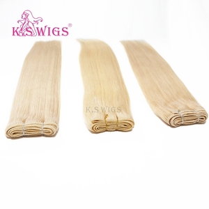 ผมต่อแบบถักมือ K.SWIGS ผมแท้ 100% เรมี่ เวอร์จิ้น  จัดเรียงเกล็ดผม  บางและนุ่ม  นำกลับมาใช้ใหม่ได้  สวมใส่สบาย  แน่นหนา  ขายส่ง - Product Image 5