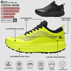 Chaussures de trail personnalisées pour l'été, avec logo, pour la course en plein air, la randonnée tout-terrain, respirantes, antidérapantes, unisexes, personnalisables - Product Image 2
