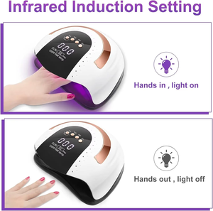 Nuevo diseño Sun S2 Pro 268W 57leds Secador de uñas de <span class=keywords><strong>sol</strong></span> profesional Uv Led Manicure Handle Nail Lamp - Product Image 2