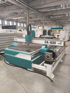 Fresadora CNC de 4 Ejes MEOKON para Madera, 1300x2500mm de Recorrido, Husillo de 3-6KW, Garantía de 2 Años para Tallado de Relieves Cilíndricos 3D, Doble Procesamiento - Product Image 4