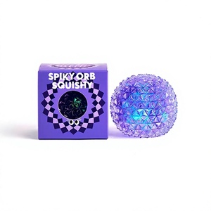Jouet anti-stress souple en forme de diamant J'adore Ice Cube - Design éclatant, diamants éclatants, scintillements éblouissants, parfait pour la décompression - Product Image 1