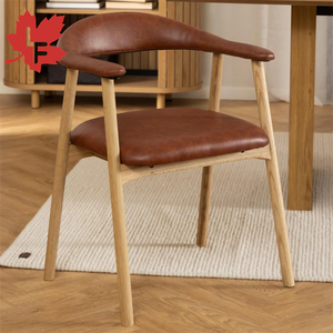 Chaises <span class=keywords><strong>de</strong></span> salle à manger en bois massif, design commercial, revêtement en tissu, vente en gros <span class=keywords><strong>de</strong></span> meubles - Product Image 2