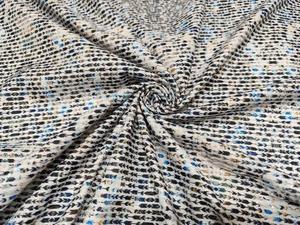 Tissu élégant en coton et soie tissé, léger, doux, lisse, respirant, séchage rapide, pour textile de maison, robe de mariée, couture DIY - Product Image 2