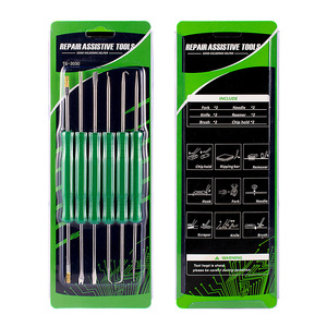 Weeks Soldering Aids 6-Piece Set TG-3000 PCB Repair Tools Stainless Steel Desoldering And Soldering Assistance - Product Image 1