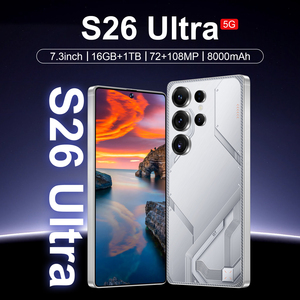 Teléfono Inteligente 5G S26 Ultra Versión Global, 7.3 Pulgadas, 16 GB + 1 TB, 108 MP, 8000 mAh, Android 14, Carga Rápida, Desbloqueo Facial, Venta al por Mayor - Product Image 6