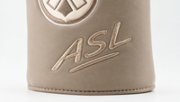 ASL GOLF PU Housse de club de golf légère, durable, entièrement brodée, portable, personnalisable avec motif imprimé intégral