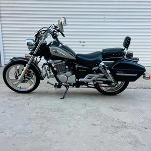 Motocicletas Usadas <span class=keywords><strong>Haojue</strong></span> Suzuki Yueku <span class=keywords><strong>150</strong></span>, Motocicleta Cruiser Retro Americana con Motor sin Escobillas de 150cc, Velocidad Máxima de 80 km/h - Product Image 2