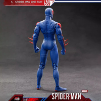 ZD Toys - Figura de Acción Original de Spider-Man - 2099, 18 cm/7 pulgadas, Escala 1/10, Modelo Articulado, Figura Coleccionable