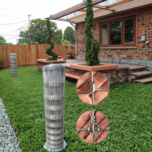 Valla de Seguridad Galvanizada por Inmersión en Caliente para Ganado y Corrales, con Malla de Alambre - Product Image 5