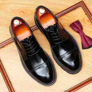 Zapatos de Cuero de Diseño de Lujo Hechos a Mano con Tecnología Goodyear para Hombre, Estilo Monk con Punta Cuadrada y Puntiaguda, para Uso Diario, Casual y Formal - Product Image 3